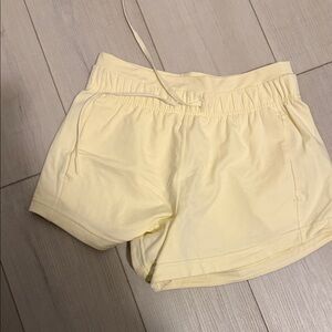 Women's lululemon Yellow Shorts